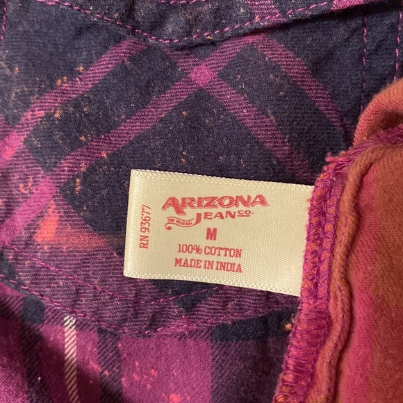 Womens distressed ombré flannel, 100% cotton preshrunk, show your faith in style - Picture 5 of 5